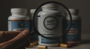 Why look for GMP on supplement bottles?